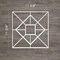 Ekena Millwork Small Jamestown Decorative Fretwork Wall Panels in Architectural PVC, 11 3/8"W x 11 3/8"H x 3/8"T WALP12X12JTN - alternate 2